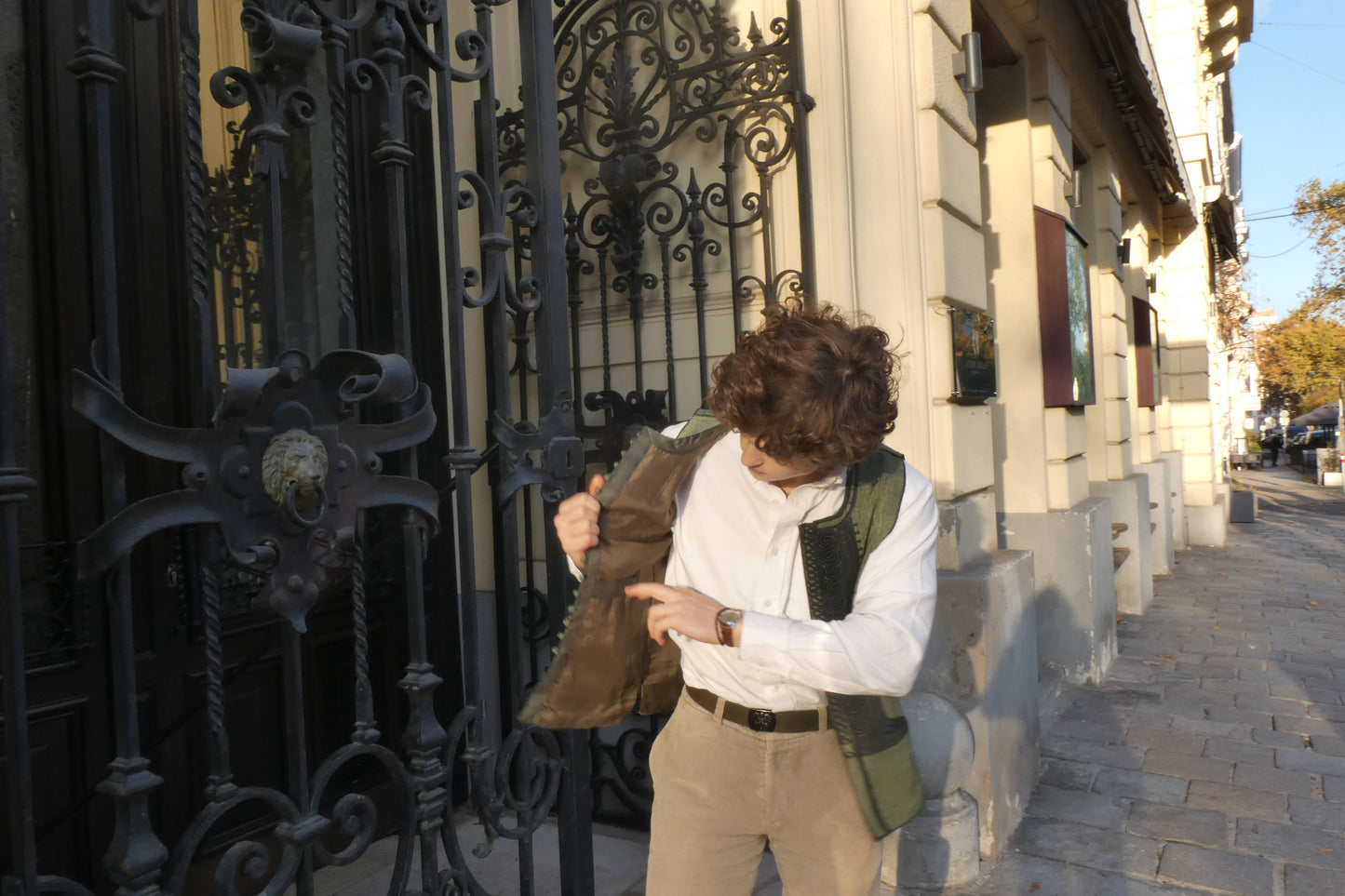 The Cairo Gilet Green