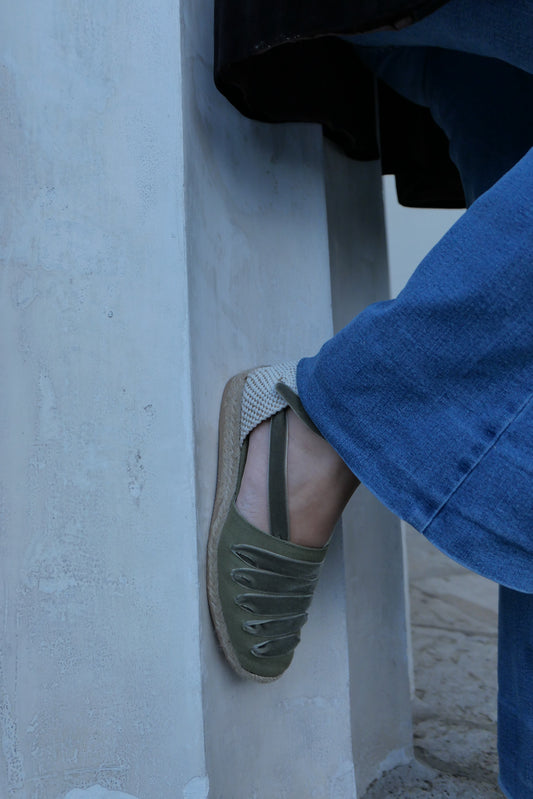 Tierra Espadrilles – Antique Olive